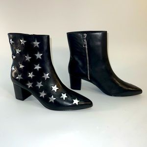 Archive by Modern Vice NYC NWOT star black leather boot